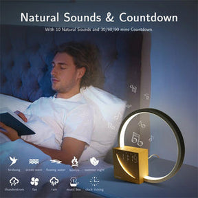 Smart Bedside Touch Lamp | مصباح السرير الذكي باللمس 💡⏰