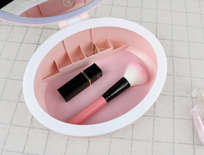 LED Makeup Mirror Box | صندوق مرآة مكياج بضوء LED 💄✨