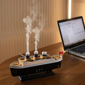 Jellyfish - Ship-Shaped Aroma Diffuser ناشر روائح عطرية على شكل سفينة - بتصميم قنديل البحر